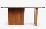 Elegant Walnut Dining Table with Modern Design